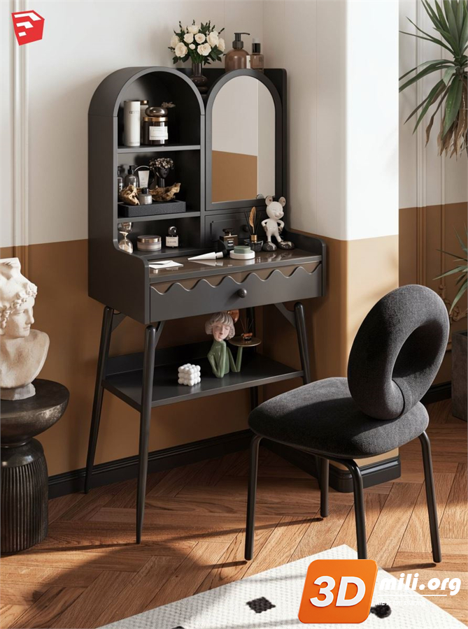 Dressing Table Skp Files 